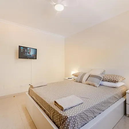 Beautiful Sea View With Air Condition San Remo-palm Mar Arona Apartman *