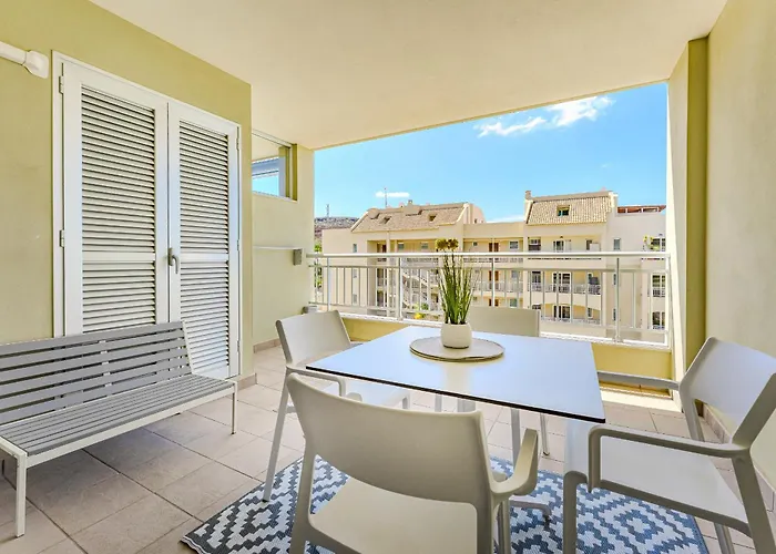 Beautiful Sea View With Air Condition San Remo-palm Mar Arona Apartmán